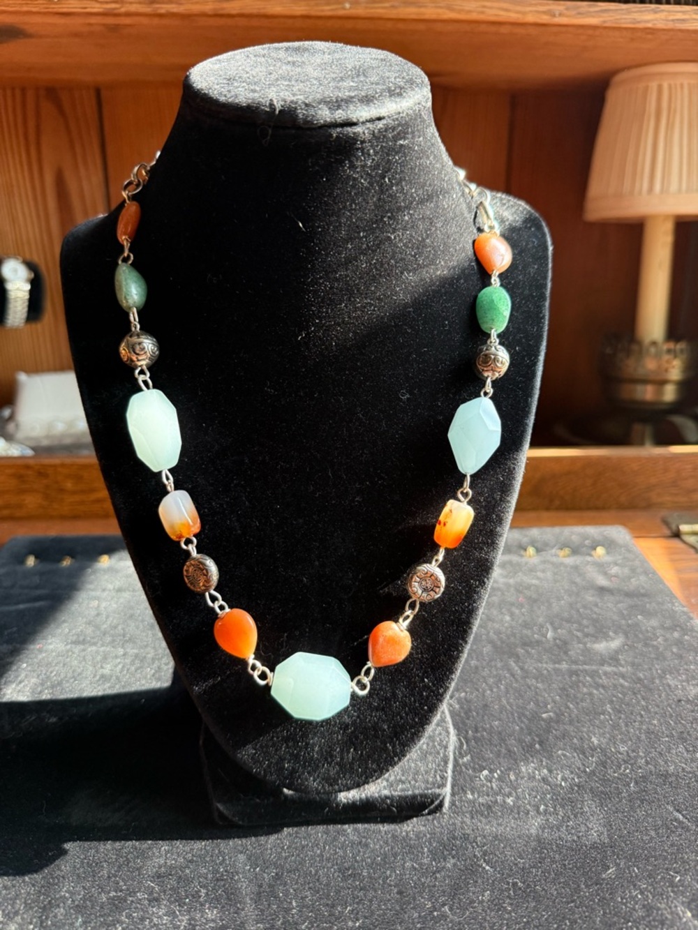 Stella & Dot Multicolor Beaded Statement Necklace